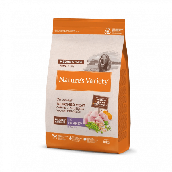 Nature's Variety Adult med/maxi Pavo