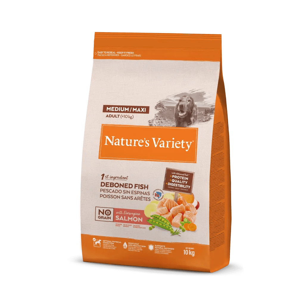 Nature's Variety NG Adult med/maxi Salmón noruego