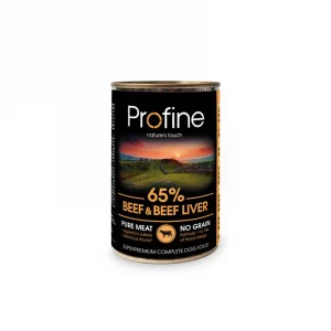 Profine lata 65% Ternera con Hígado 400g.