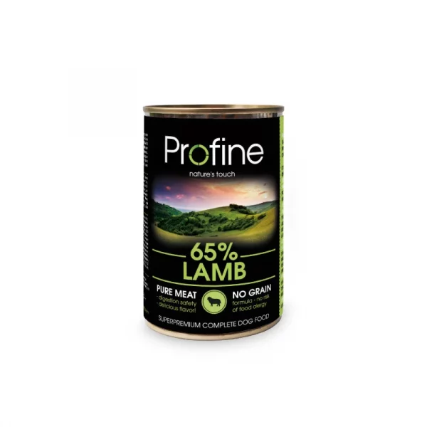 Profine lata 65% Cordero con Corazones 400g.