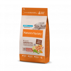 Nature's Variety NG Puppy med/maxi Salmón Noruego