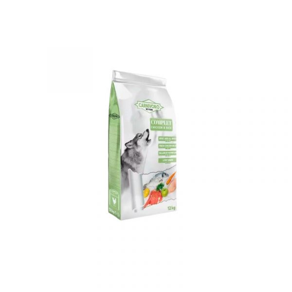 Carnivoro Complet Pollo y Arroz 12kg