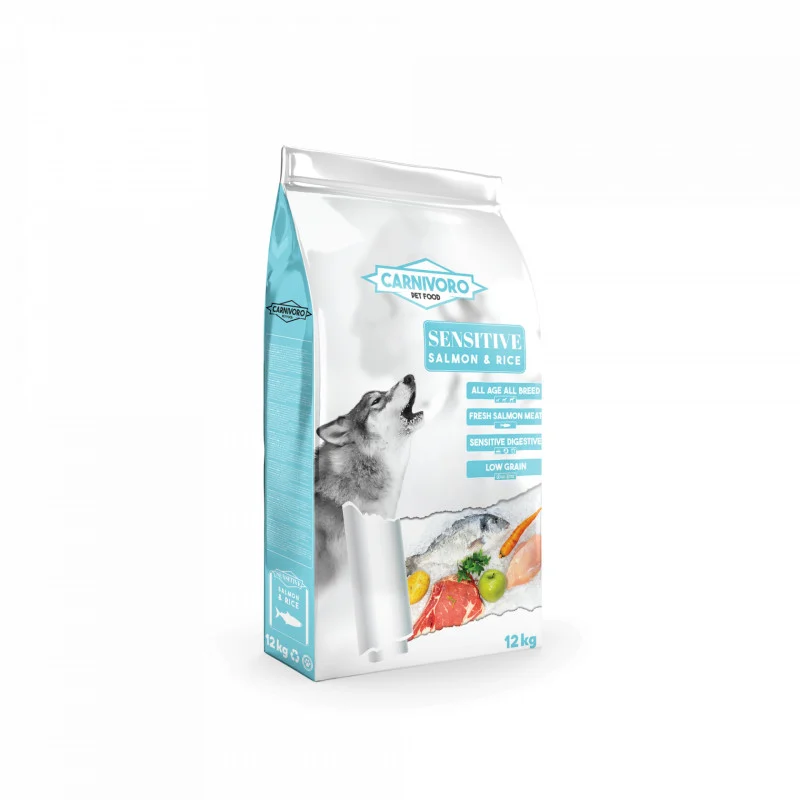 Carnivoro Sensitive Salmón y Arroz 12kg