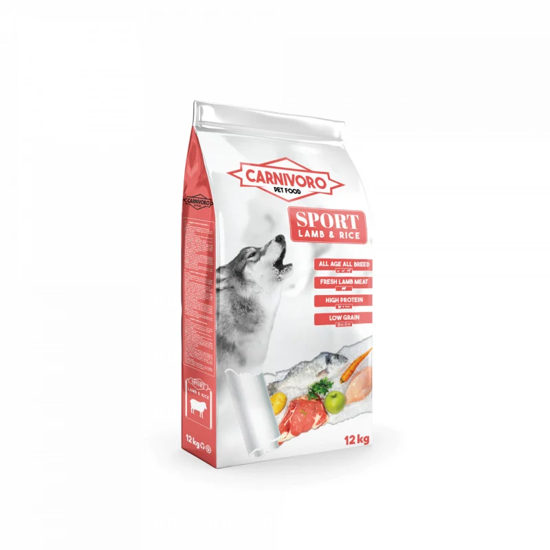 Carnivoro Sport Cordero y Arroz 12kg