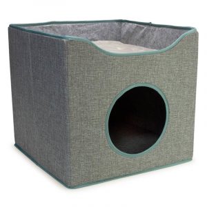 Cueva con rascador "Yakson" 39 x 39 x 38 cm