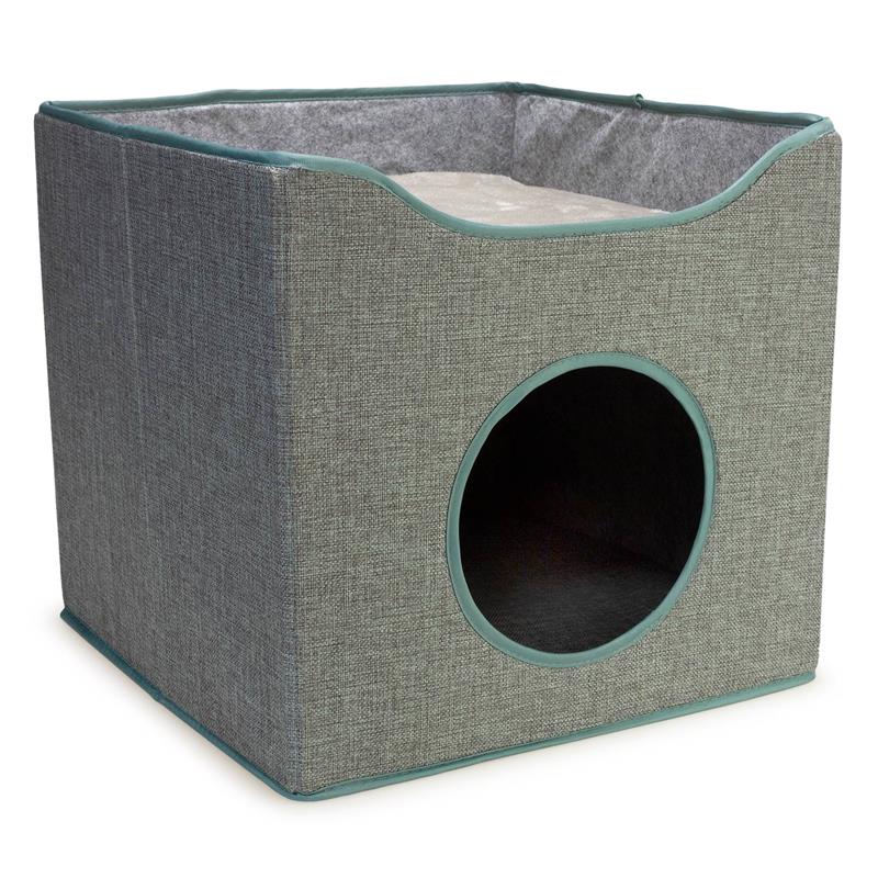 Cueva con rascador "Yakson" 39 x 39 x 38 cm