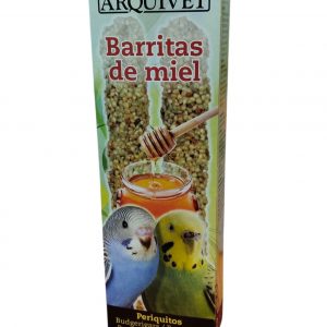 Barritas de miel para periquitos