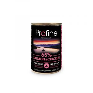 Profine lata 65% Salmón y pollo 400g